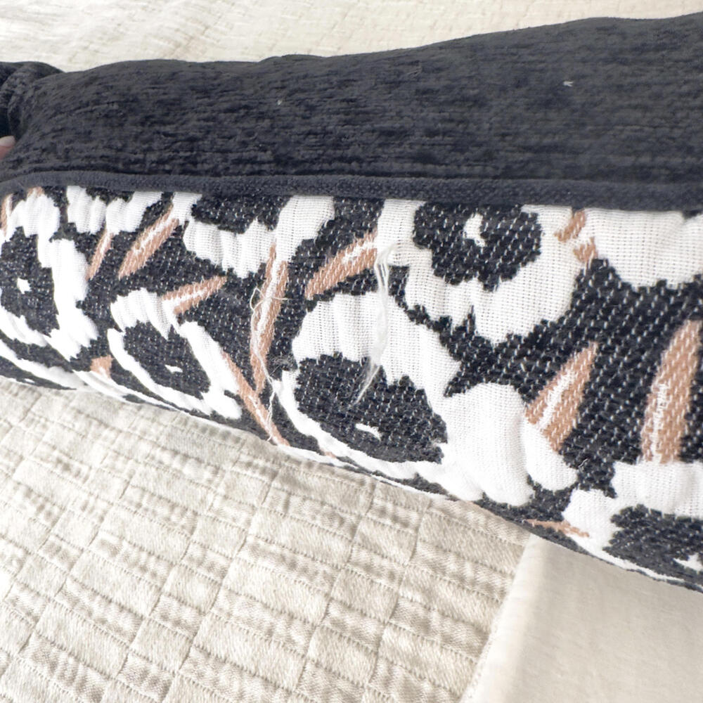 Neutral Poppy 12"x48" Long Lumbar Toss Pillow - DVF for Target - NWOT - Picture 6 of 8